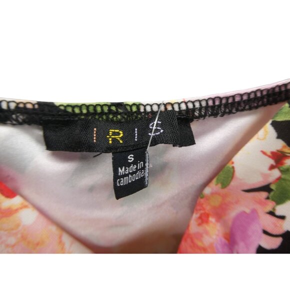 IRIS Flower Print Dress - Picture 3 of 4